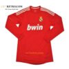 2011/12 Real Madrid long sleeve third retro jersey black replica shirt