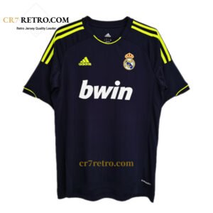 2012/13 Real Madrid away retro jersey classic black football shirt
