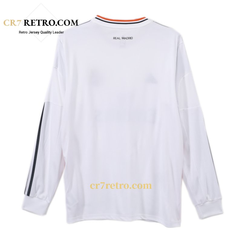 2013/14 Real Madrid home long sleeve retro jersey
