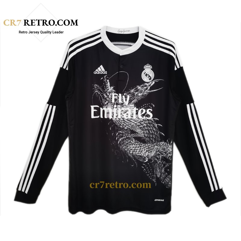 2014/15 Real Madrid long sleeve third retro shirt vintage replica