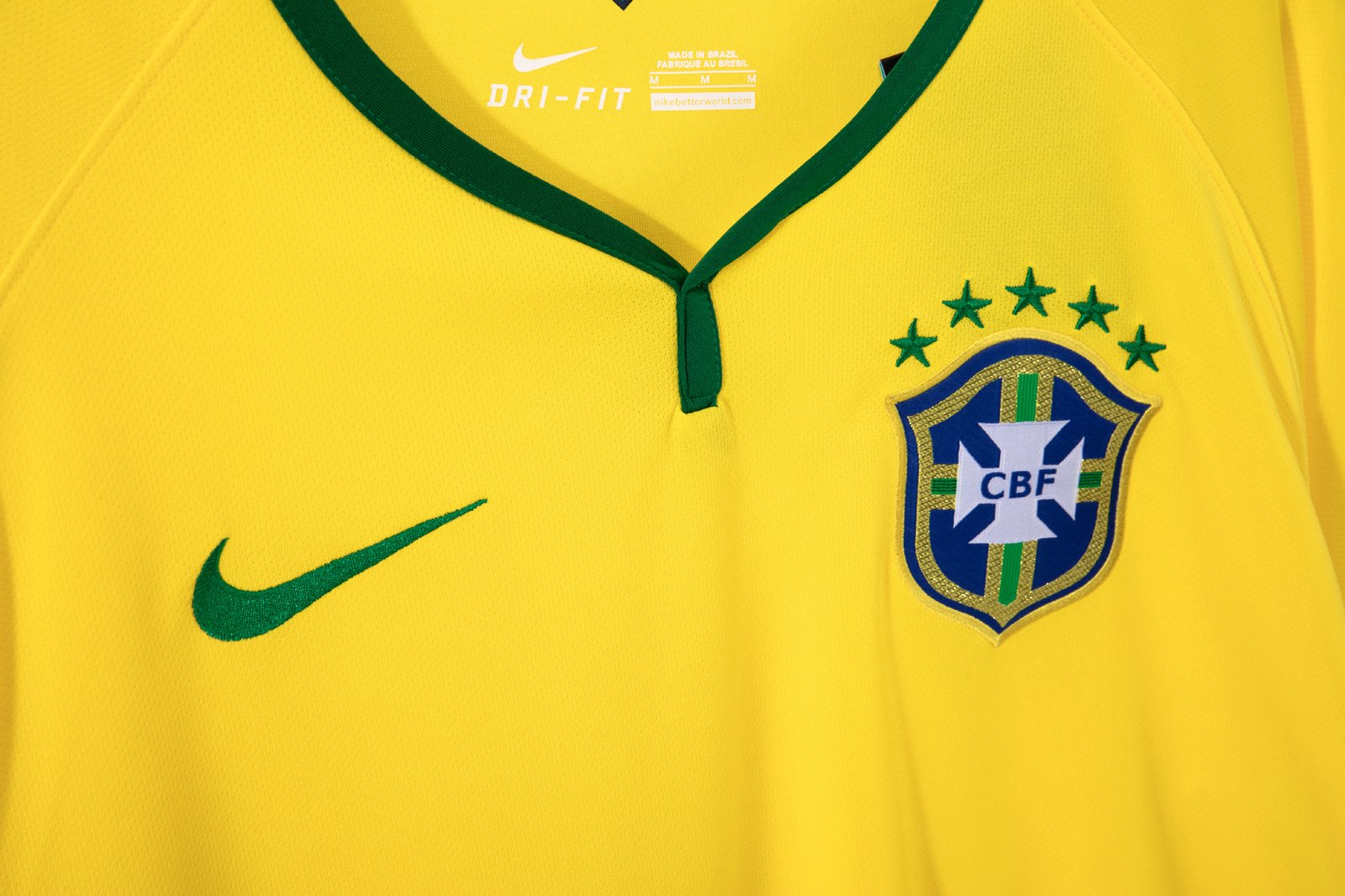 Classic Brazil World Cup 2014 home jersey