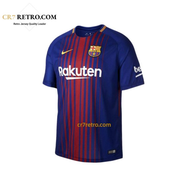 2017/18 Barcelona Home Retro Jersey - Vintage Football Shirt with Classic Design