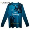 2017/18 Real Madrid third away retro jersey long sleeve replica