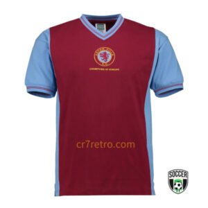 Aston Villa 1982 European Cup Winners Shirt - Vintage Retro Football Jersey