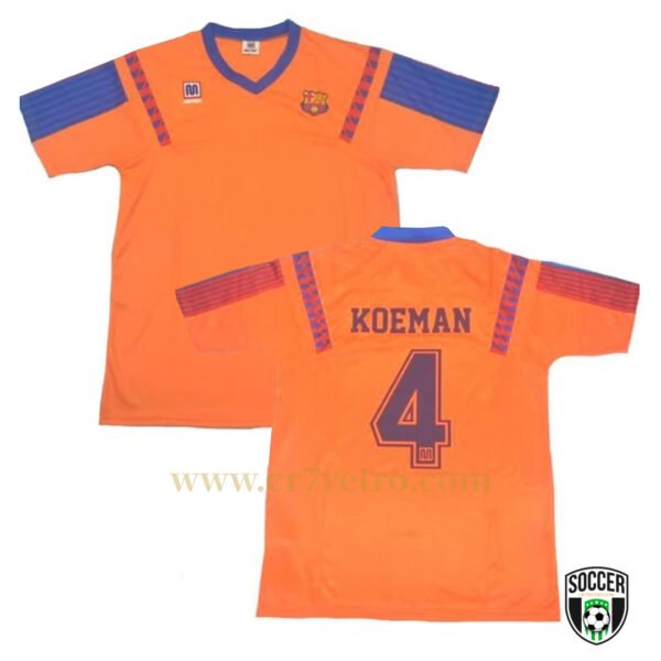 Barcelona 1991/92 away jersey retro football shirt