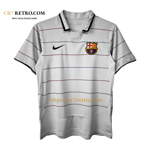 Barcelona 2003/04 away jersey retro kit