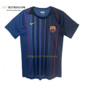 Barcelona 2004/05 Away Jersey vintage football shirt featuring Ronaldinho