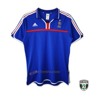France 2000 European Cup Home Jersey Zidane and Henry