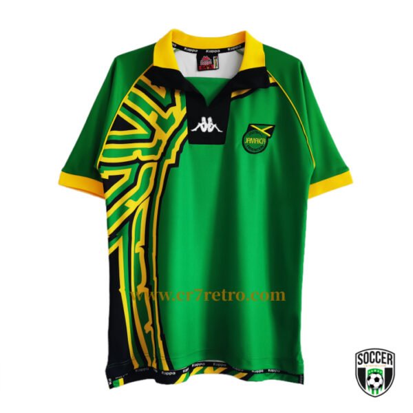 Jamaica 1998 World Cup Away Jersey Replica - Retro Reggae Boyz Shirt