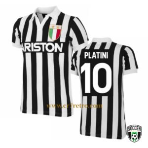 Juventus 1984-1985 home retro jersey with Platini #10 – vintage football shirt
