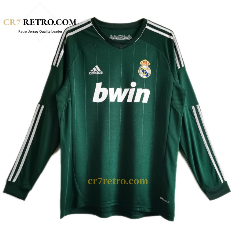 Real Madrid 2012/13 third long sleeve retro jersey classic replica shirt