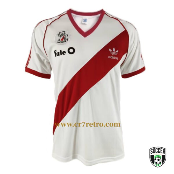 River Plate 1986 Copa Libertadores Champions Retro Football Jersey