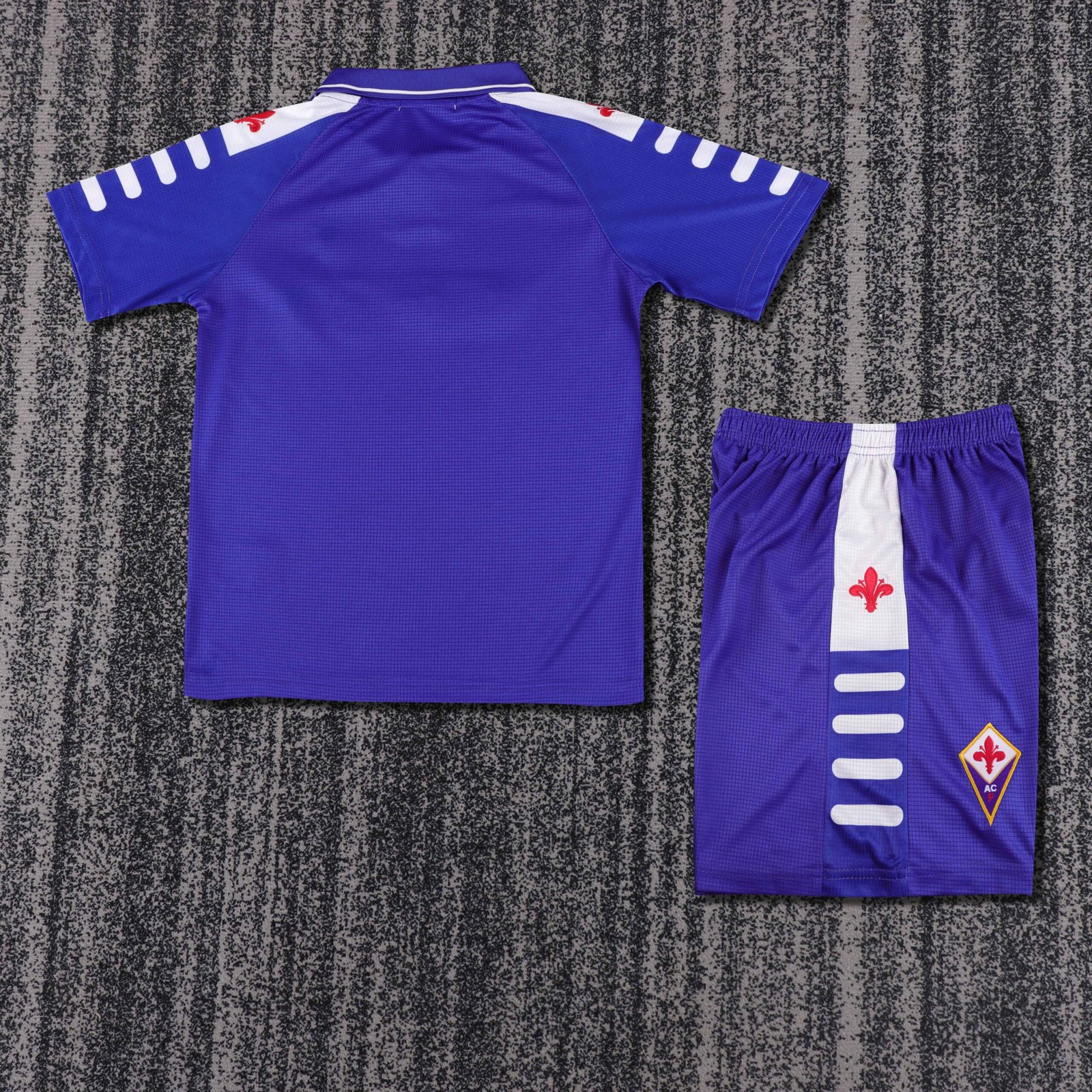 Kids Retro Fiorentina Home Jersey 1998/99
