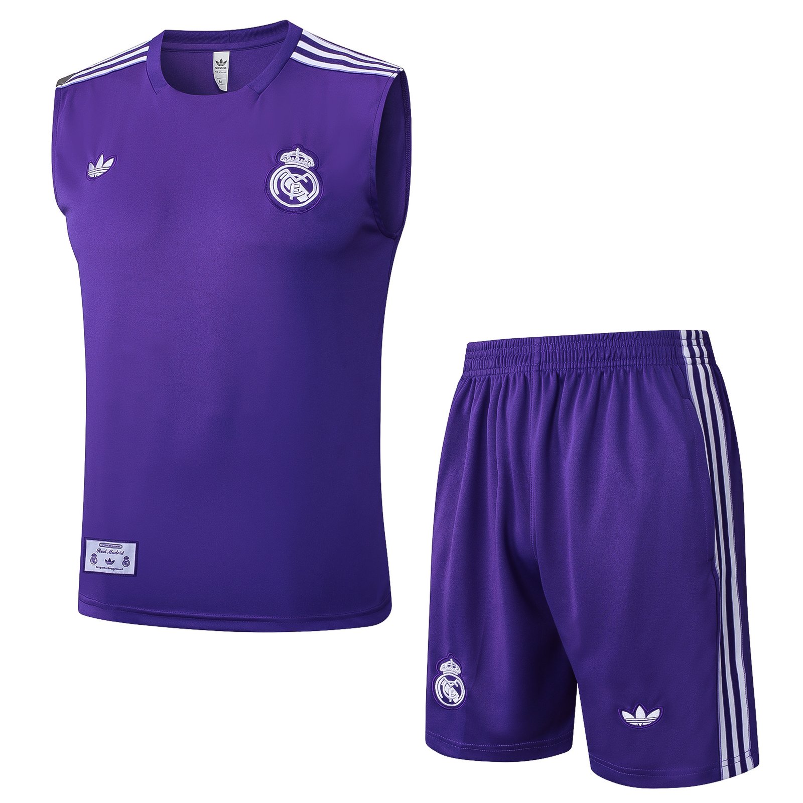 Real Madrid Training Vest Purple Retro Kit 2025/26