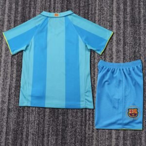 Kids Retro Barcelona Away Jersey 2007/08