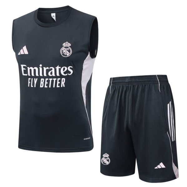 Real Madrid Training Vest Dark Gray Kit 2025/26