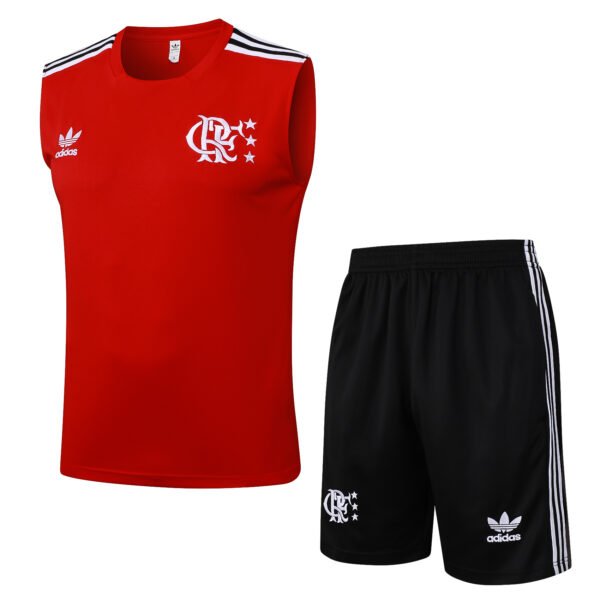 CR Flamengo Training Vest Red Retro Kit 2025/26
