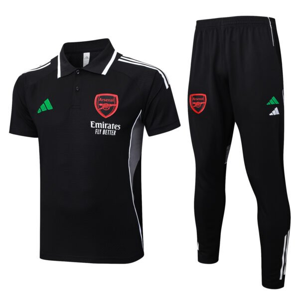 Arsenal Training POLO Black Kit 2025/26