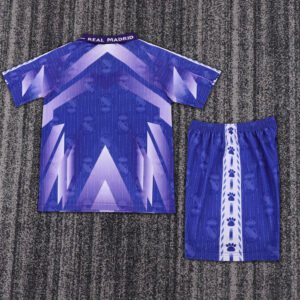 Kids Retro Real Madrid Away Jersey 1996/97