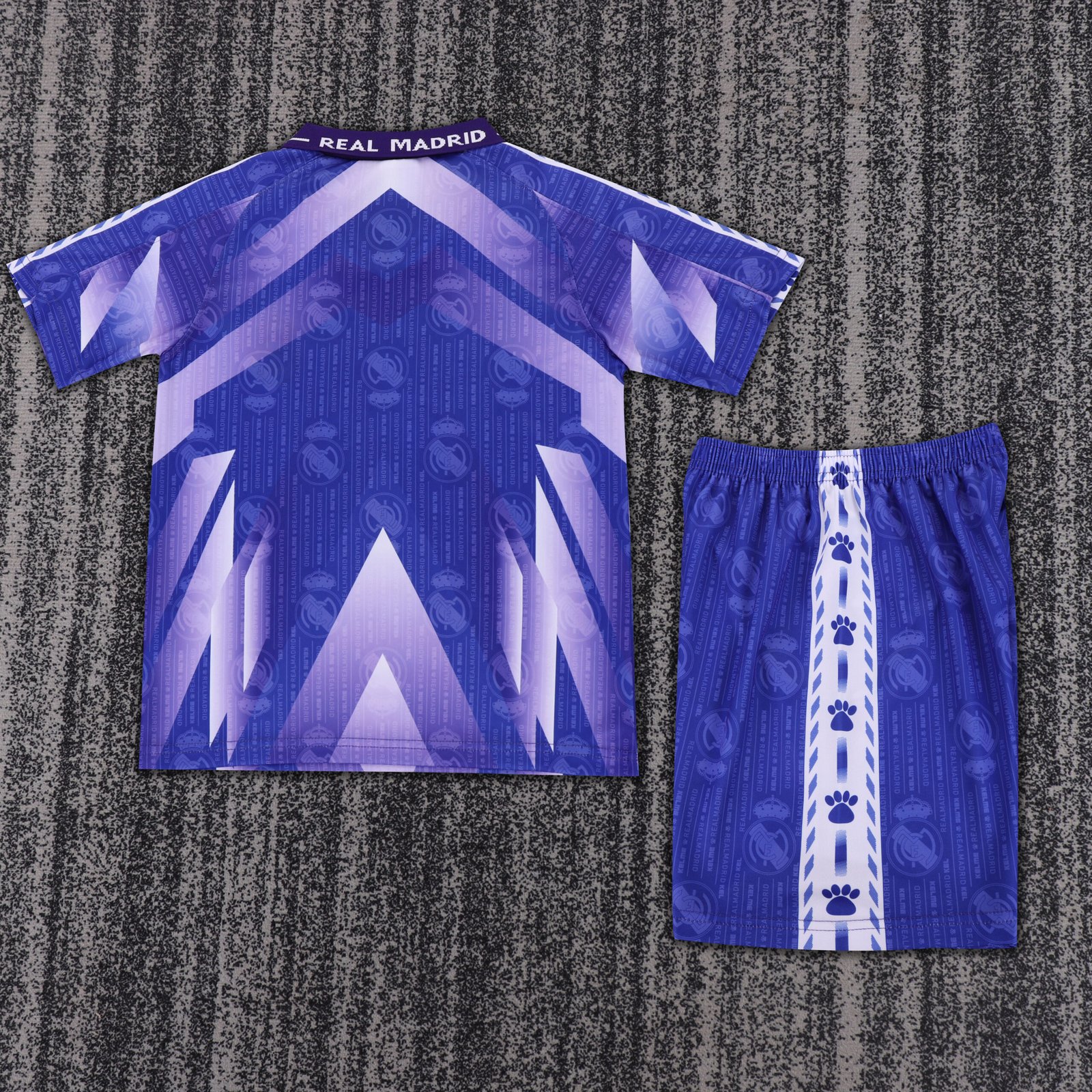 Kids Retro Real Madrid Away Jersey 1996/97