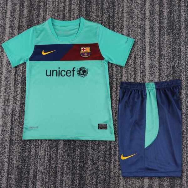 Kids Retro Barcelona Away Jersey 2010/11