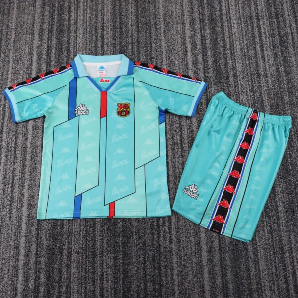 Kids Retro Barcelona Away Jersey 1996/97