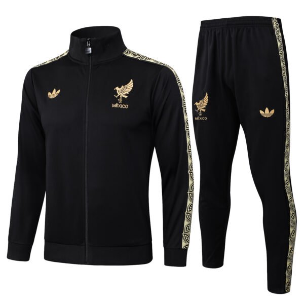 Mexico Training Jacket Black Retro Kit 2025/26