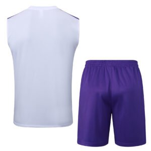 Real Madrid Training Vest White Retro Kit 2025/26