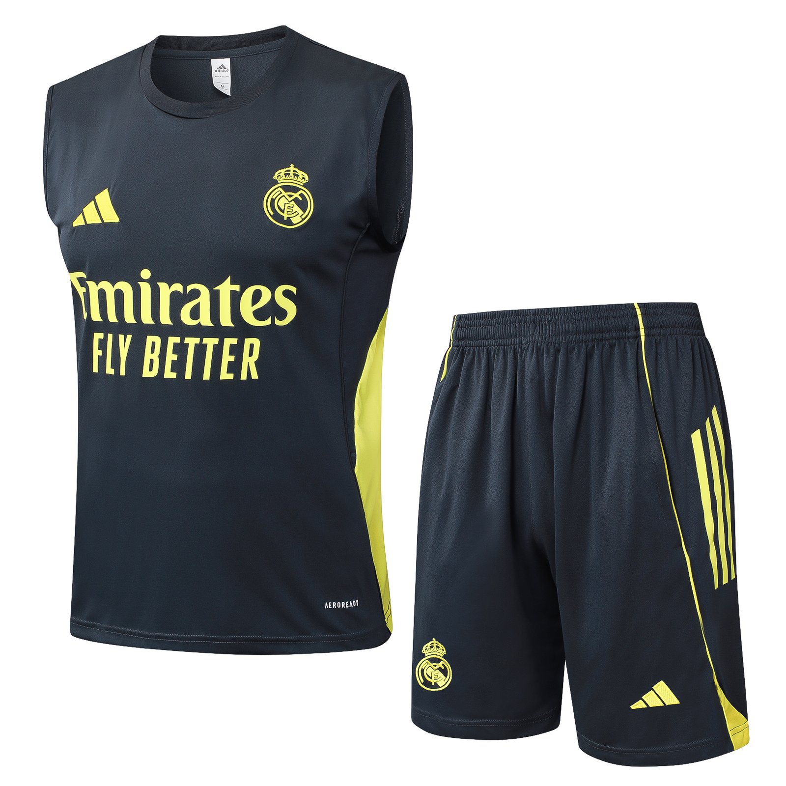Real Madrid Training Vest Dark Gray Kit 2025/26