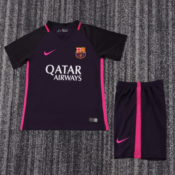 Kids Retro Barcelona Away Jersey 2016/17