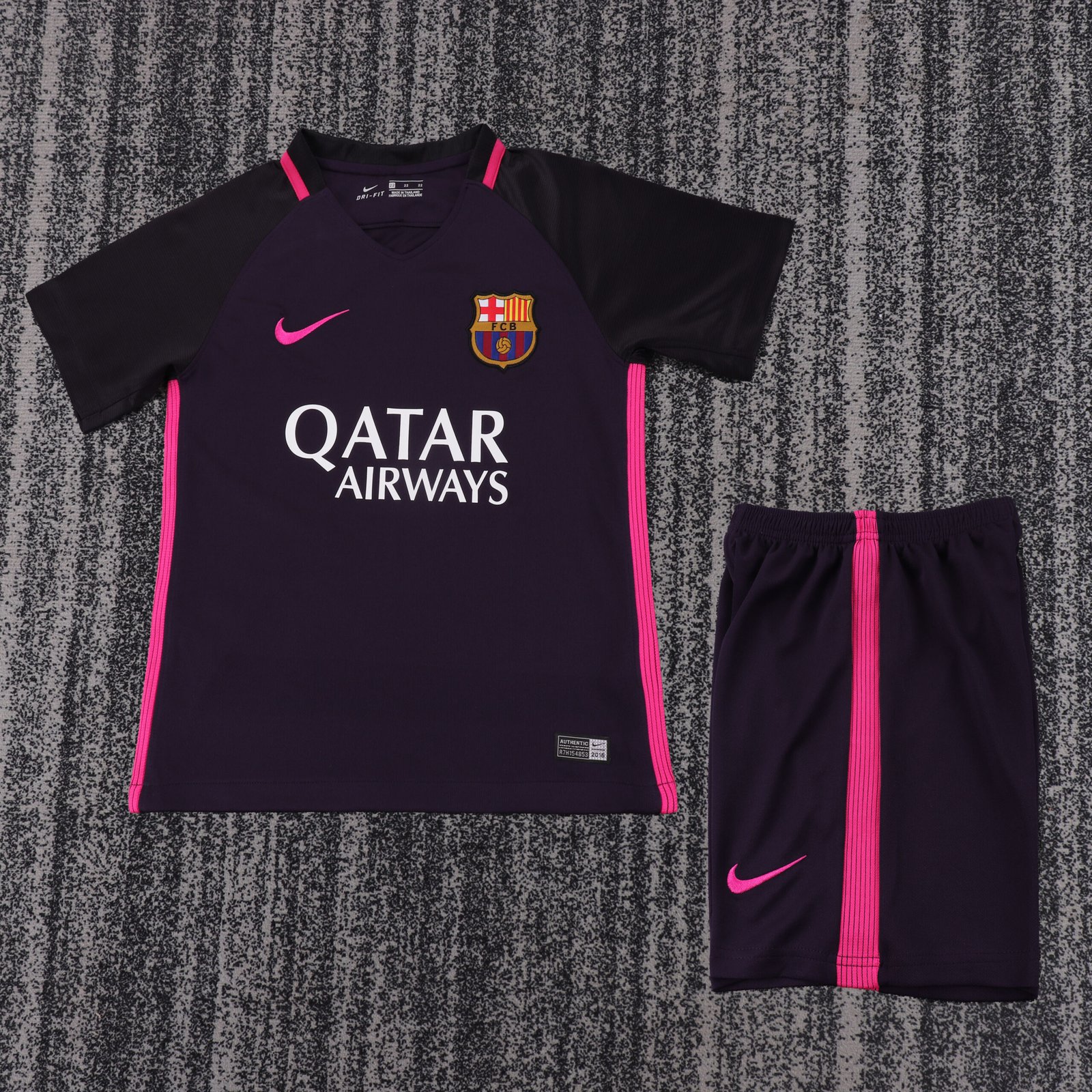 Kids Retro Barcelona Away Jersey 2016/17