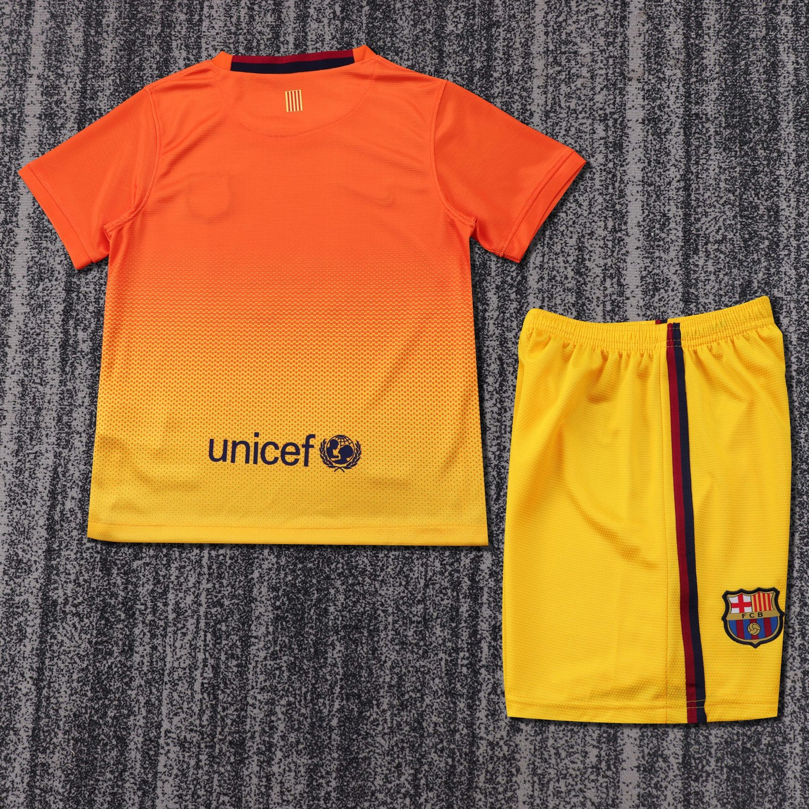 Kids Retro Barcelona Away Jersey 2012/13