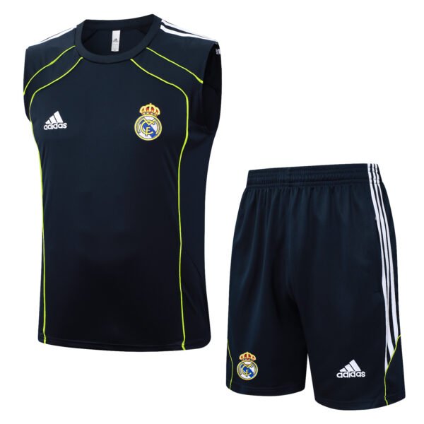 Real Madrid Training Vest Cyan Retro Kit 2025/26