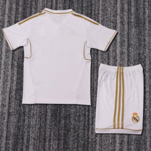 Kids Retro Real Madrid Home Jersey 2011/12