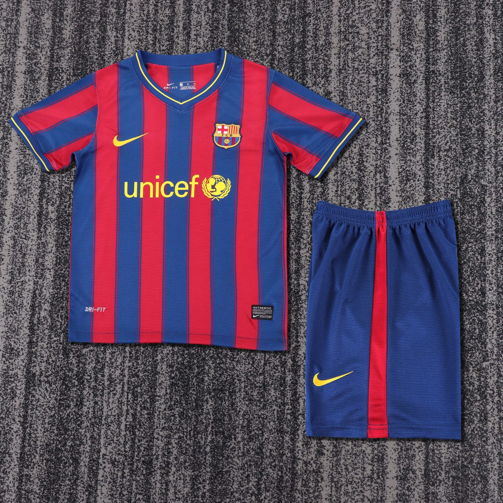 Kids Retro Barcelona Home Jersey 2009/10