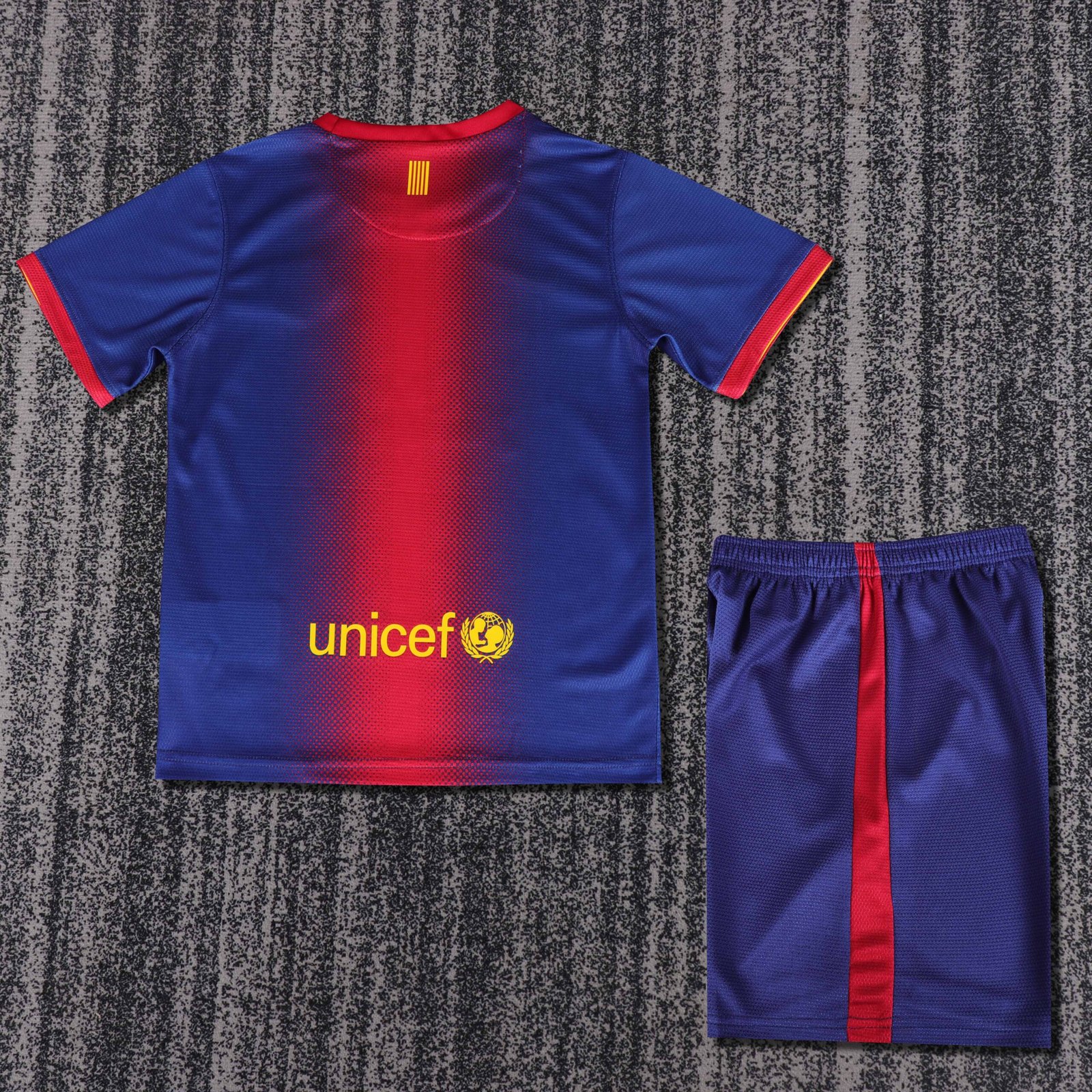 Kids Retro Barcelona Home Jersey 12/13
