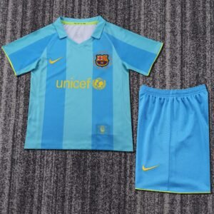Kids Retro Barcelona Away Jersey 2007/08