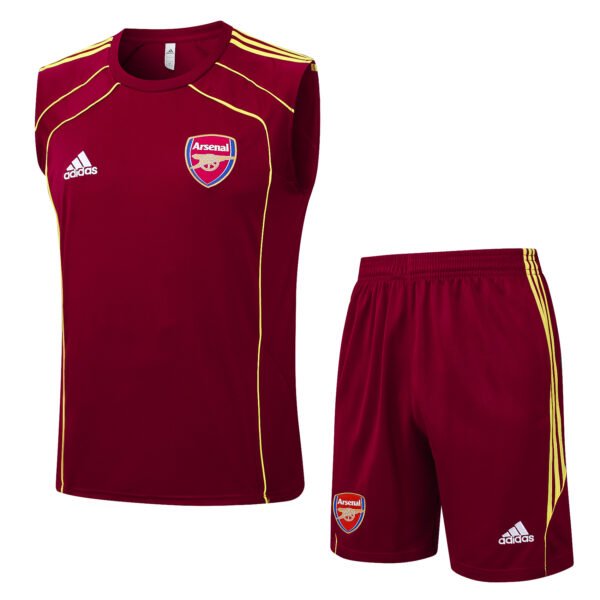 Arsenal Training Vest jujube red Retro Kit 2025/26