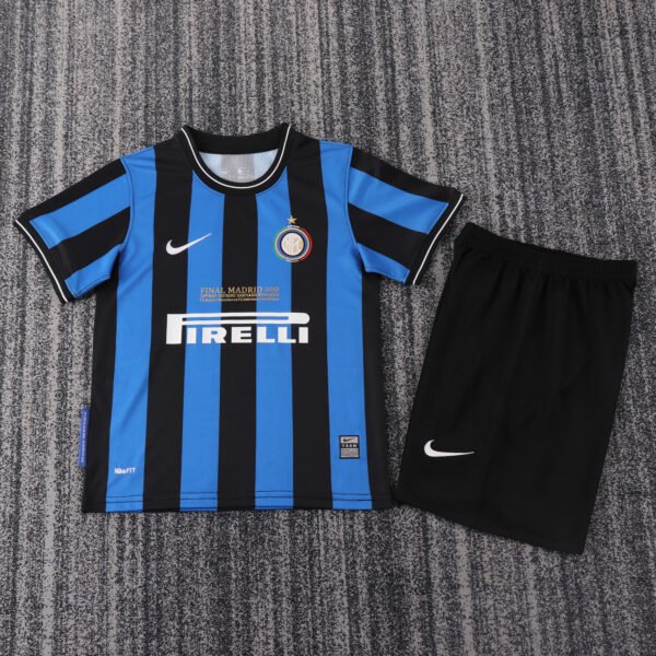 Kids Retro Inter Milan Home Jersey 2010
