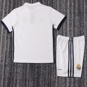 Kids Retro Real Madrid Home Jersey 2016/17
