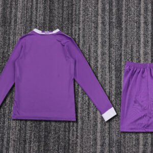 Kids Retro Real Madrid Away Jersey Long Sleeve 2016/17