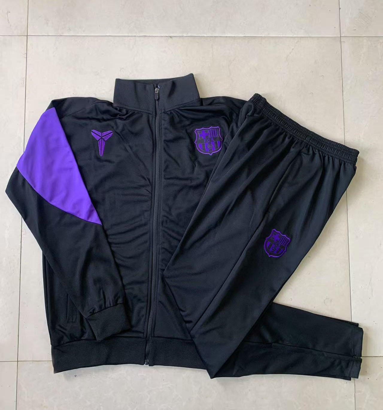 Barcelona Training Jacket Black Kit 2025/26