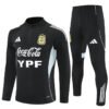 Argentina Training Jacket Kit Black 2025/26