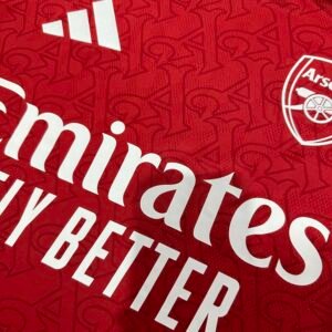 Arsenal Home Match Jersey Player Version 2025/26