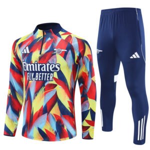 Arsenal Training Jacket Kit Yellow Red 2025/26