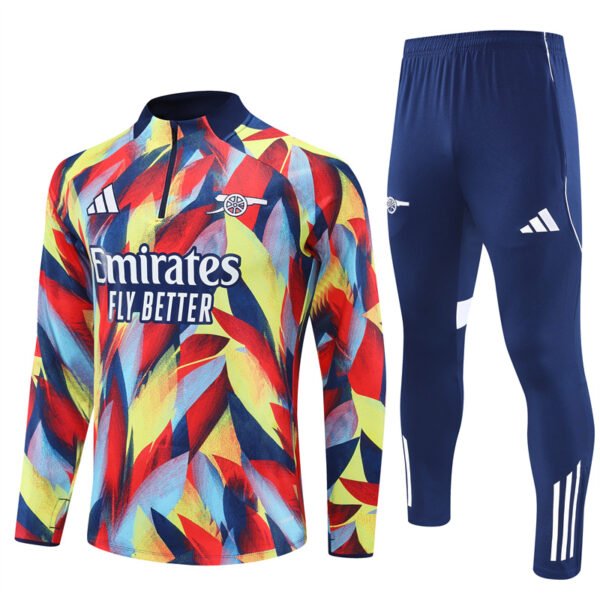 Arsenal Training Jacket Kit Yellow Red 2025/26