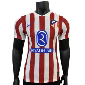 Atletico Madrid Home Match Jersey Player Version 2025/26