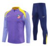 Atletico Madrid Training Jacket Kit Purple Player Version 2025/26