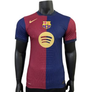 Barcelona 125th Anniversary Spotify Logo Without Text Home Match Jersey 2024/25