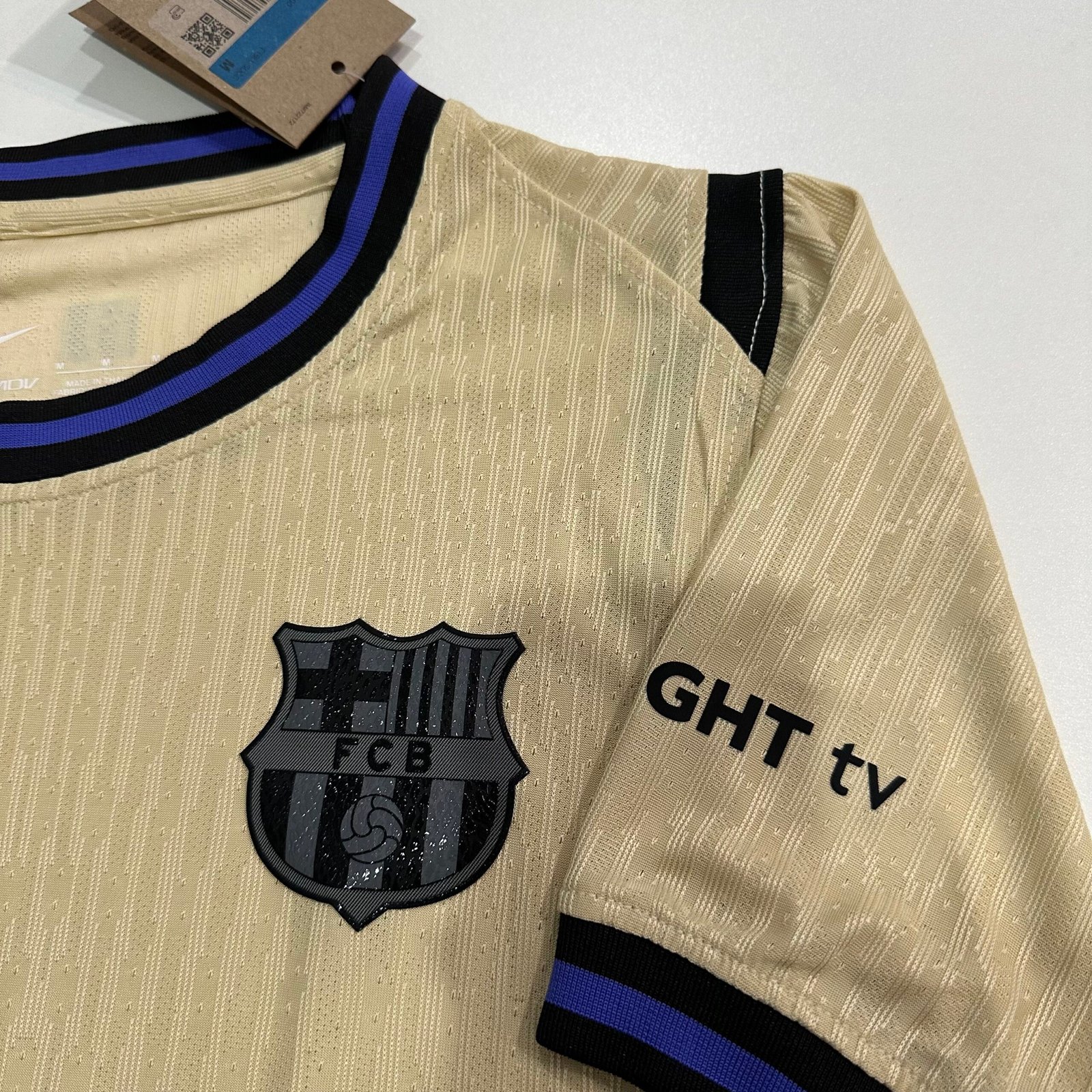 Barcelona Away Match Jersey Player Version 2025/26